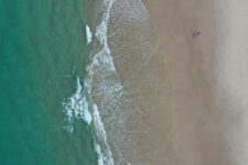 aerial view of beach during daytime